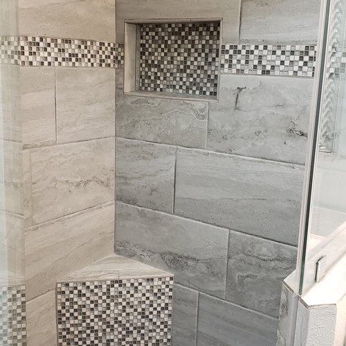 Floors2Interiors Photo Gallery : Bathroom Shower Tile