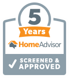 5 Years - HomeAdvisor Screened & Approved