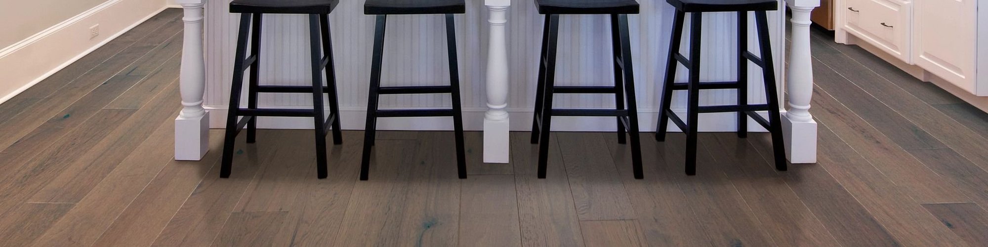 bar stools on hardwood floor - Floors2Interiors in TX